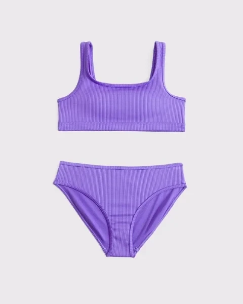 scoopneck high waist two-piece swimsuit - Now 30% Off!