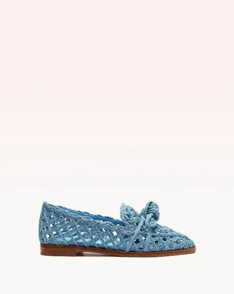 Raffia Clarita Loafer Aquarius - 30% Off Limited Time!