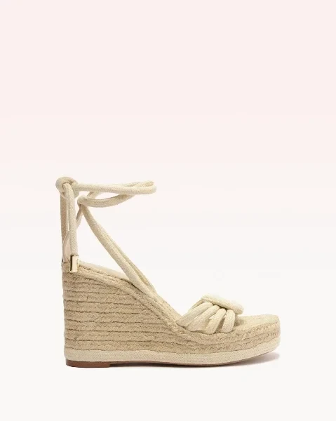 Vicky Rope Wedge 100 Dove - Save 30% Today!