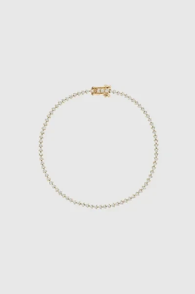 Diamond Tennis Bracelet - 14k Gold - 50% Off Today!