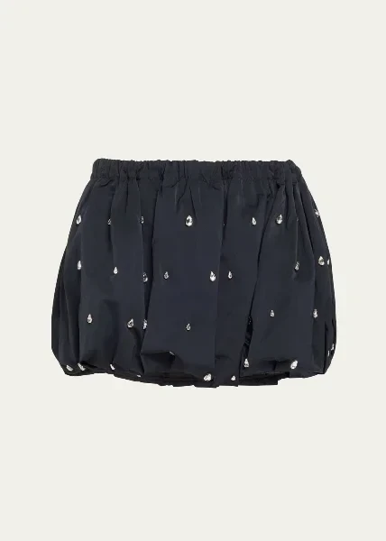 Holly Embellished Bubble Mini Skirt - 60% Off Limited Time!