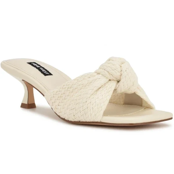 Nine West Womens Daylo 7 Knit Slip On Heels - Save 84% Today!