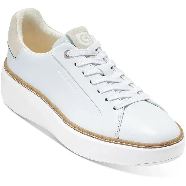 Cole Haan Womens GP Topspin Faux Leather Comfort Casual and Fashion Sneakers - Save 62% Today!