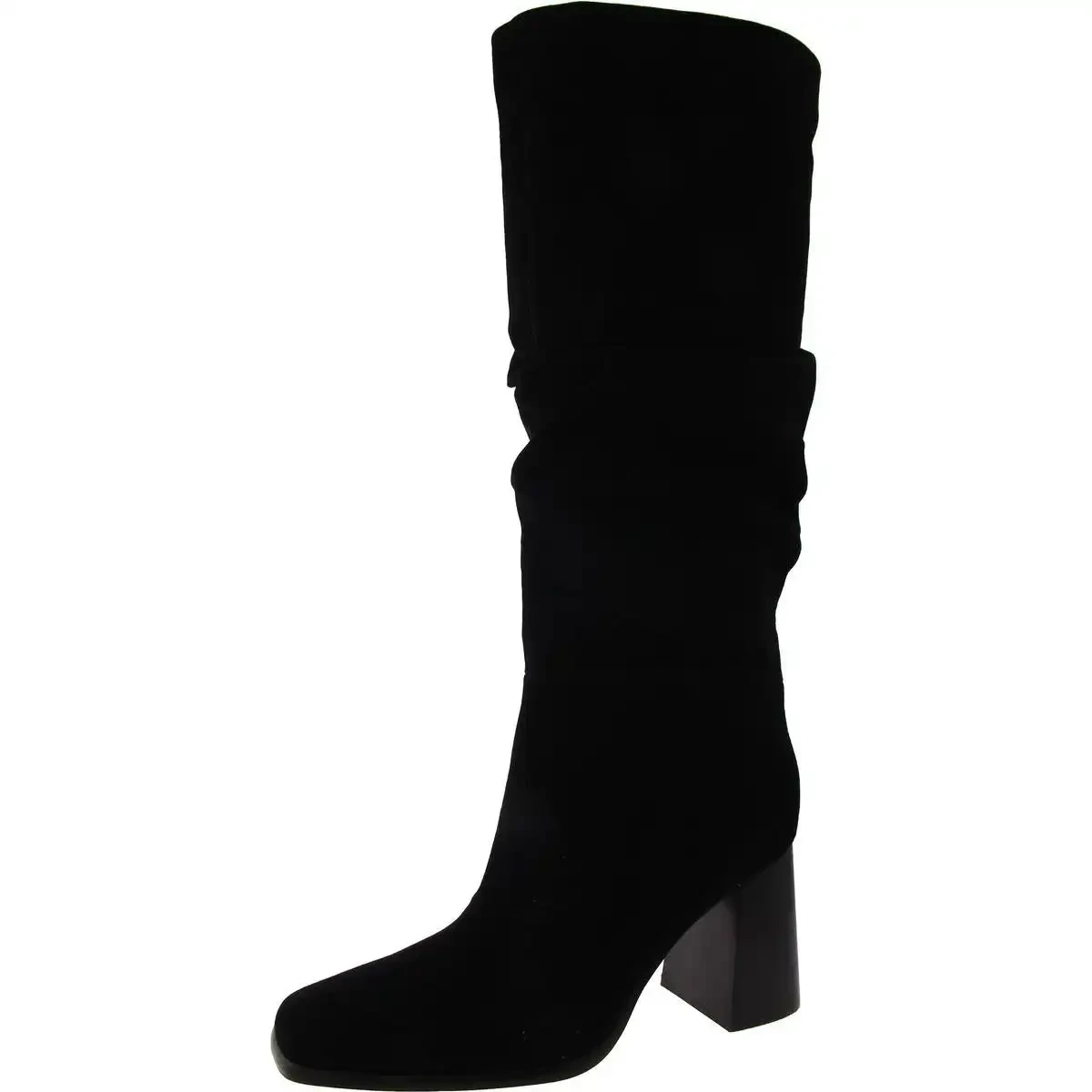 Nine West Womens DOMAEY Suede Wide Calf Knee-High Boots - 61% Price Drop!