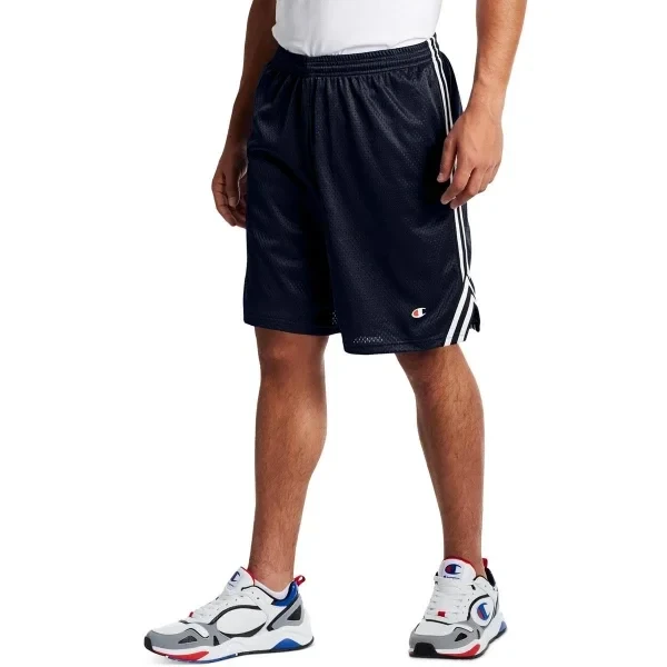 Champion Mens Striped Trim Fitness Shorts - 73% Discount Now!
