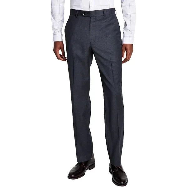 Michael Kors Mens Malone Stretch Wool Dress Pants - Save $13201 Today!