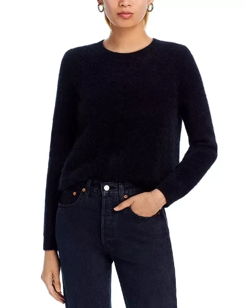 C by Bloomingdale's Brushed Cashmere Sweater - Exclusive - Save $5700 Today!