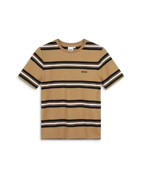 Boys' Short Sleeved Striped Tee - Big Kid - 25% Discount Now!