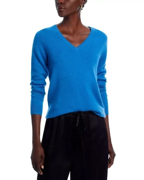 C by Bloomingdale's V-Neck Cashmere Sweater - Exclusive - 61% Discount Now!
