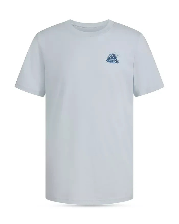 Boys' Short Sleeved Bleach Wash Logo Graphic Tee - Big Kid - 44% Off Limited Time!