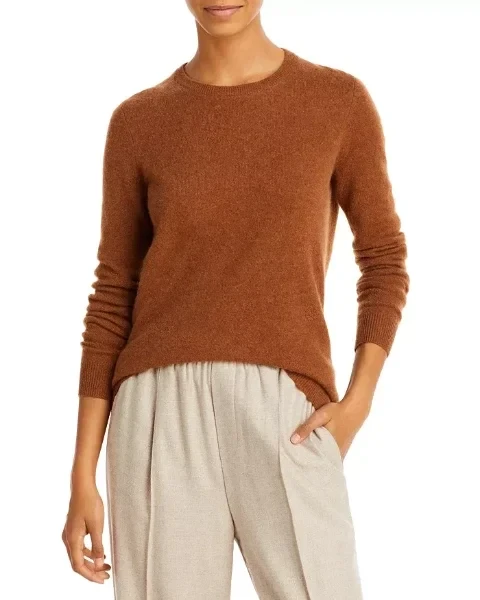 C by Bloomingdale's Crewneck Cashmere Sweater - Exclusive - Now 40% Off!