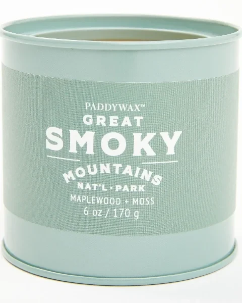 Paddywax Parks 6oz Smoky Mountains Tin Candle - 35% Off Today!