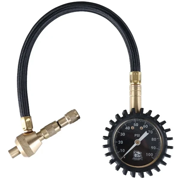 Bulldog Winch Deflator with Pressure Gauge