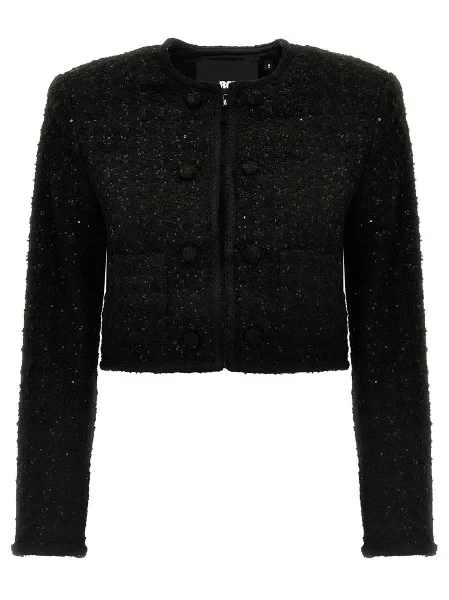 ROTATE Sequin-Embellished Cropped Jacket - Save $19367 Today!