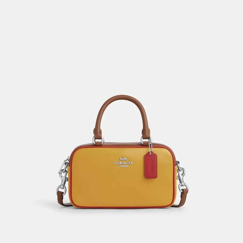 Satchel Crossbody In Colorblock - 70% Off Limited Time!