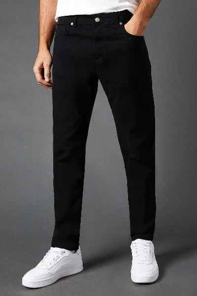 Black Stretch Twill Slim Fit Jeans - 30% Discount Now!