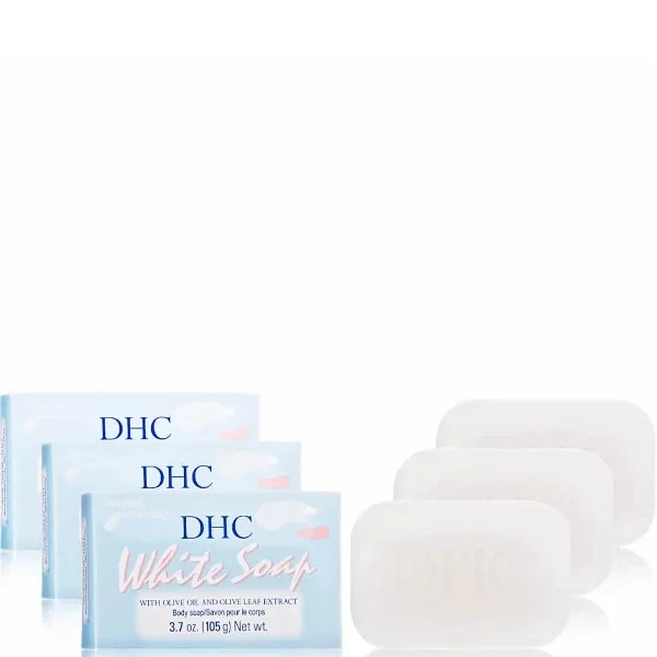 DHC White Soap (3 piece) - 30% Discount Now!
