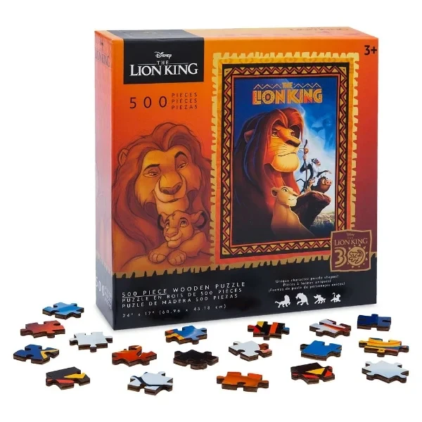 The Lion King 30th Anniversary Wooden Jigsaw Puzzle - 50% Off Limited Time!