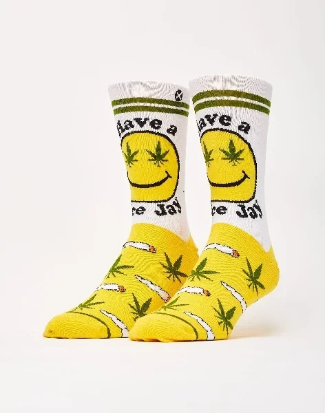 Odd Sox Have A Nice Jay Crew Socks - Now 93% Off!