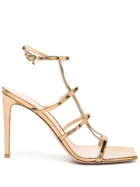 Mondry 95mm leather sandals - 33% Off Limited Time!