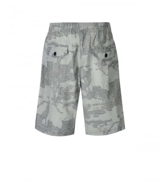 DIESEL P-FERG GREY BERMUDA SHORTS - Now 60% Off!