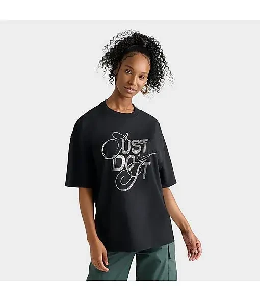 Women's Nike Sportswear Dance Oversized Short-Sleeve T-Shirt - 25% Off Limited Time!