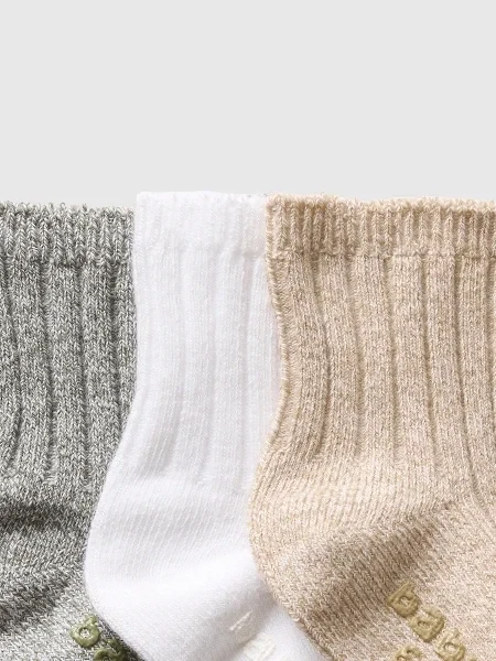 babyGap Ribbed Crew Socks (3-Pack) - Save $650 Now!