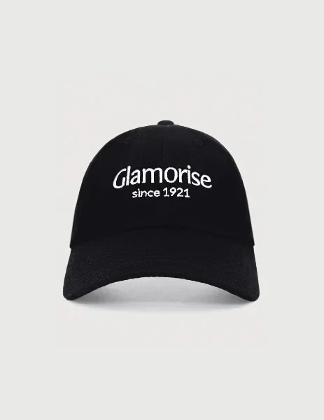 Glamorise Logo Hat Black