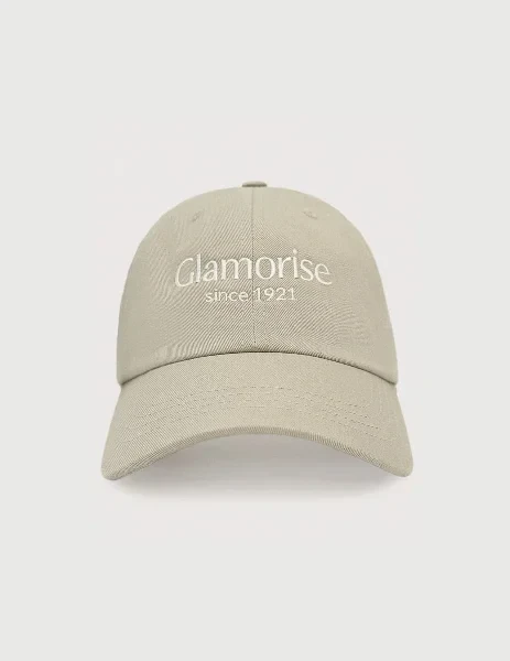 Glamorise Logo Hat Stone