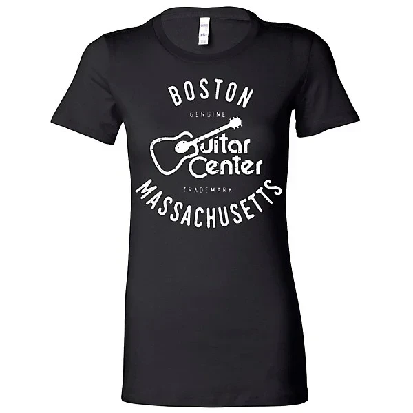 Guitar Center Ladies Boston Fitted Tee - 71% Discount Now!