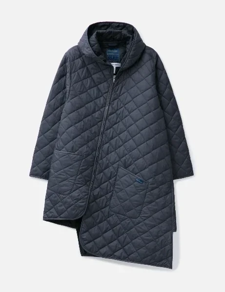 CDG Shirt X Lavenham Quilted Jacket with Hood - 50% Off Today!