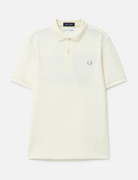 CDG SHIRT X FRED PERRY SS POLO W "FREEDOM IS ENERGY" - Save $9000 Today!