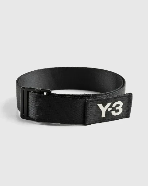Y-3 – Classic Logo Belt Black - Save 40% Today!