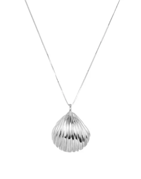 Venus Seashell Necklace (White Gold) - 70% Discount Now!