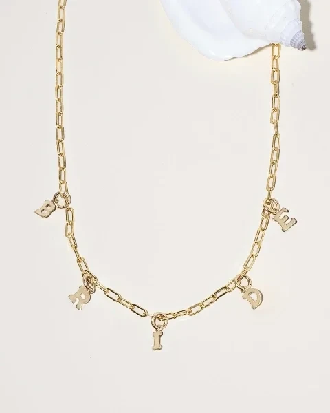 Bride Letters Necklace - Save $4000 Today!