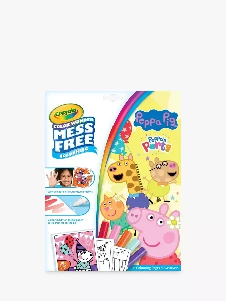 Peppa Pig Colouring Book & Markers Set
