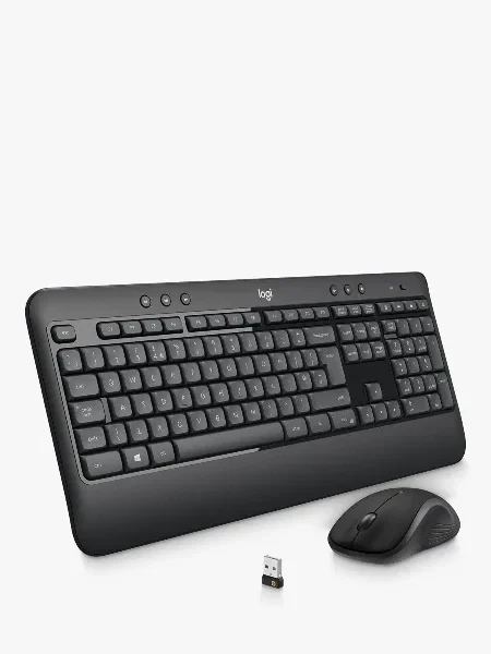 MK540 Wireless Keyboard and Mouse, Black