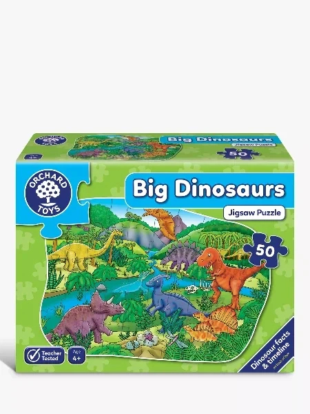 Big Dinosaur Jigsaw Puzzle, 50 Pieces - 27% Price Drop!
