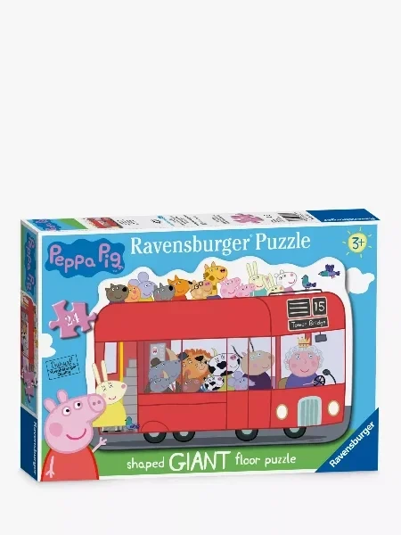 Peppa Pig London Bus Giant Floor Jigsaw Puzzle - Now 38% Off!