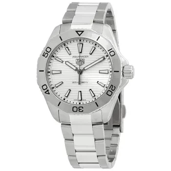 Tag Heuer Aquaracer Quartz Silver Dial Men's Watch WBP1111.BA0627