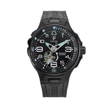 Franck Dubarry Deep Ocean Automatic Black Dial Men's Watch 06 BLACK