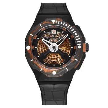 Franck Dubarry Diver Automatic Orange Dial Men's Watch DIV-03