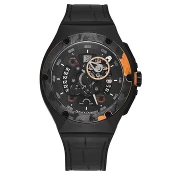 Franck Dubarry Crazy Wheel Black Dial Men's Watch CW-04-03