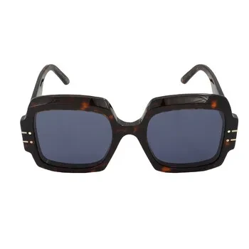Dior Blue Square Ladies Sunglasses DIORSIGNATURE S1U 20B0 55 - Save $36102 Today!
