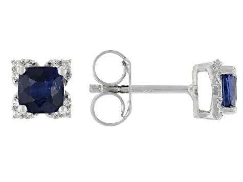 Blue Kyanite Rhodium Over Sterling Silver Earrings 2.24ctw - Save $5300 Now!