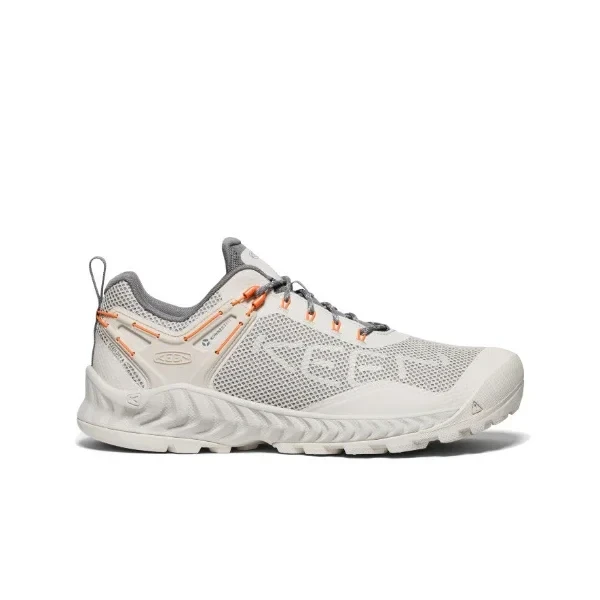 Men's NXIS EVO Waterproof Shoe  |  Silver Lining/Scarlet Ibis - 50% Price Drop!