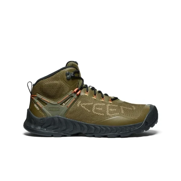 Men's NXIS EVO Waterproof Boot  |  Dark Olive/Gold Flame - 50% Off Limited Time!