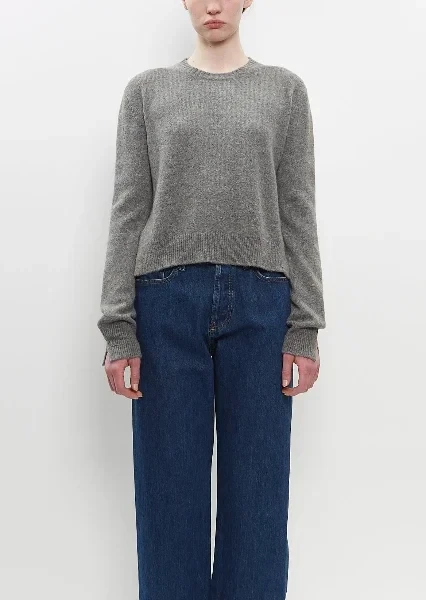 Merino Wool Blend Crew Neck Knit - Save $18400 Now!