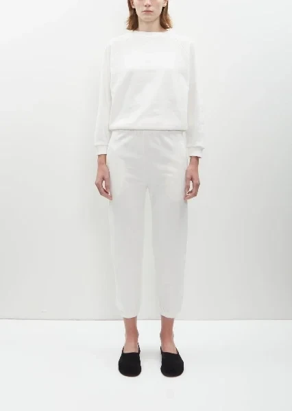 Studio Sweatpant — White - 20% Off Limited Time!