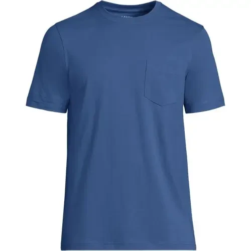Men's Short Sleeve Cotton Supima Tee With Pocket - 25% Off Limited Time!